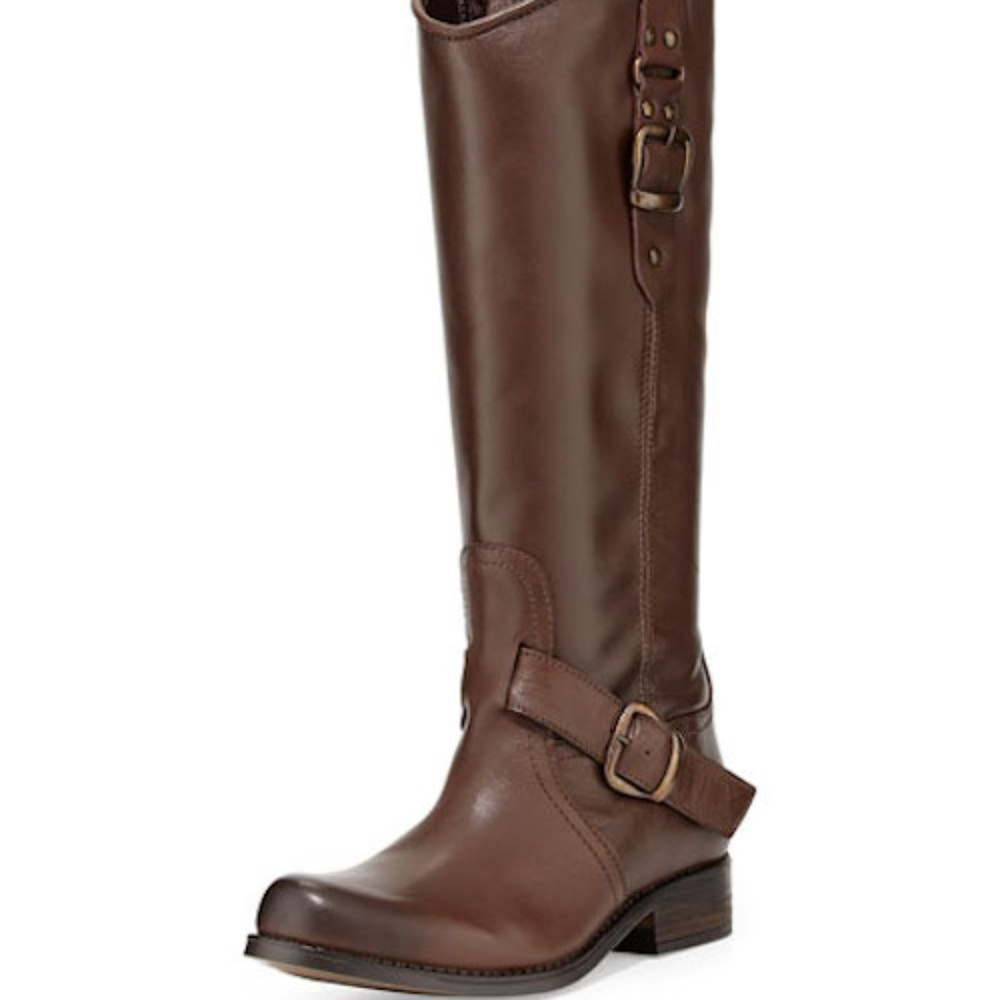 Steve Madden riding motorcycle boots sz 8 NEW
